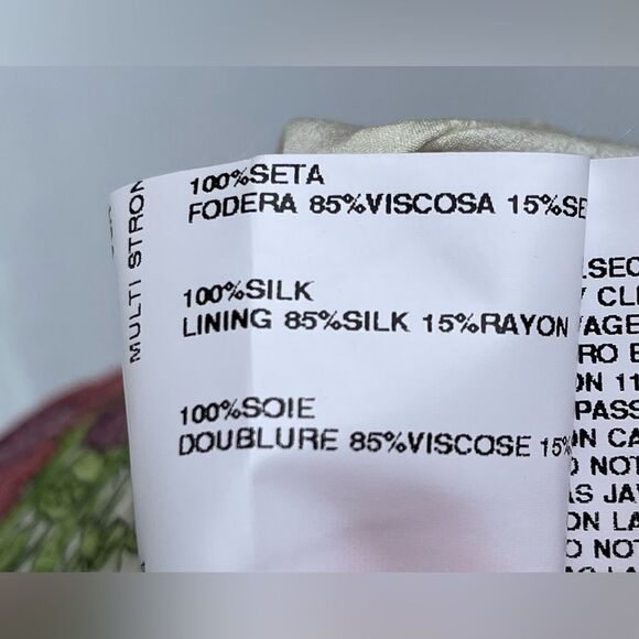 Maurizio pecoraro floral print dress size 6 - Picture 13 of 16